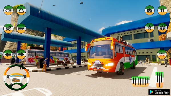 ӡȰʿģϷ°(Indian Bus Simulator Game) v3 ׿ 0