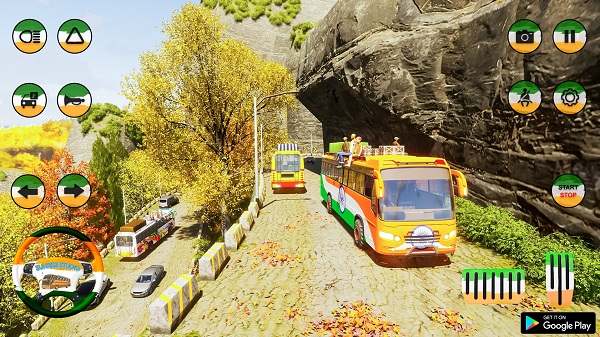 ӡȰʿģϷ°(Indian Bus Simulator Game) v3 ׿3