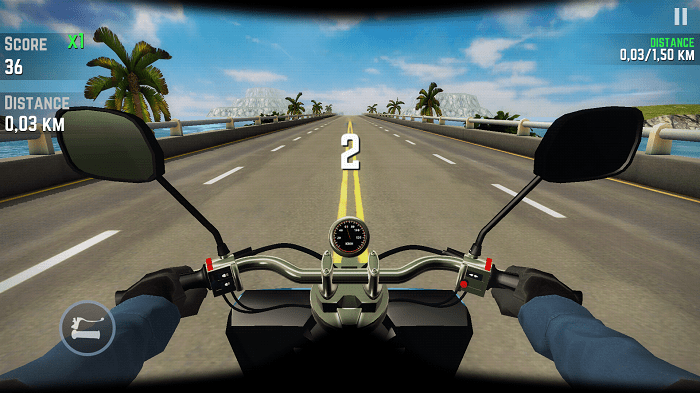 公路骑手中文破解版(Traffic Rider)4