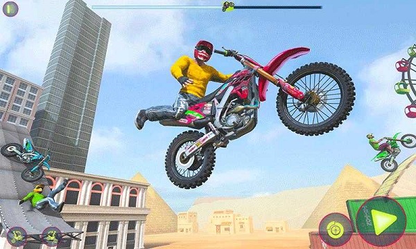 гؼϷ(Crazy Bike Racing Stunt Game) v6 ׿ 3