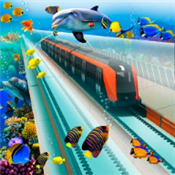 水下火车模拟器游戏