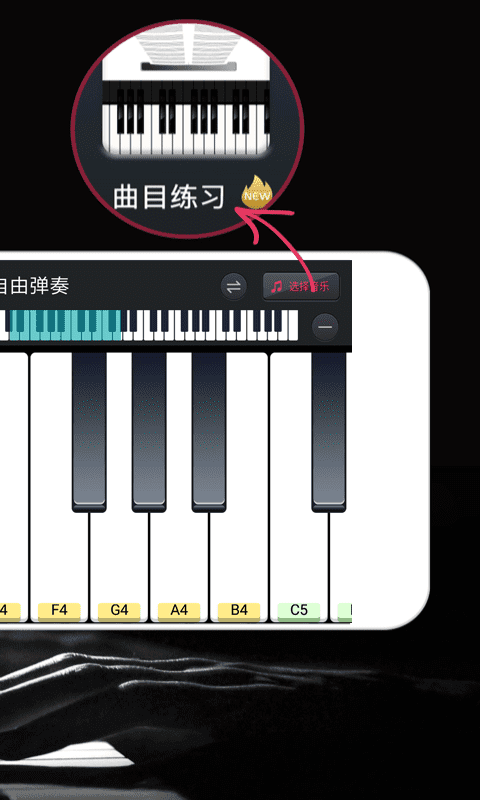 模拟钢琴手机版(magic piano keyboard) v25.5.42 安卓免费版 4