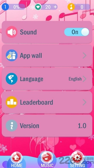 粉色钢琴块手机游戏 v1.0.0 安卓版 2