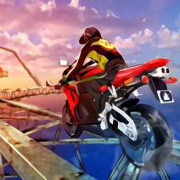 不可能的自行�特技3d游��(Impossible Bike Stunts 3D)