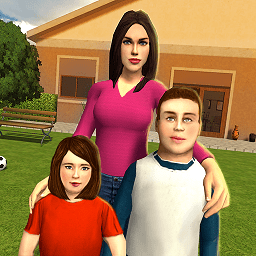 虚拟妈妈幸福的家庭3d游戏