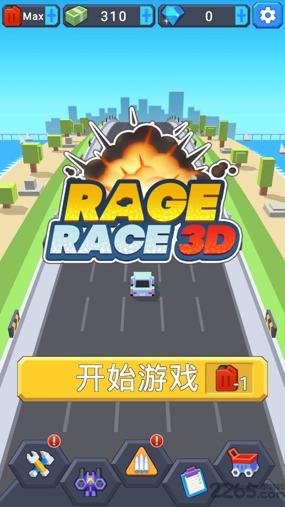 񱩱3dʽ(rage race 3d) v1.0.1 ׿° 1