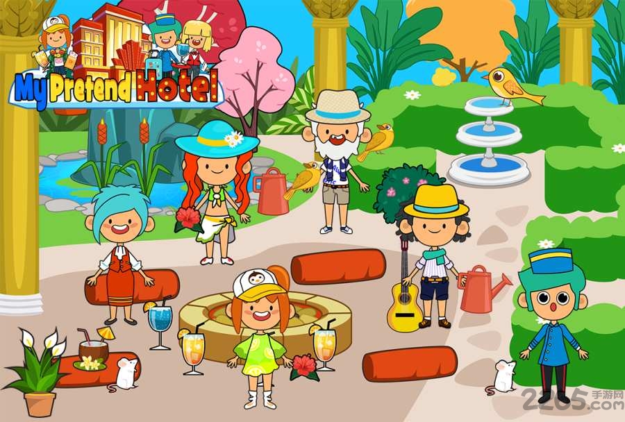 我的假想酒店漢化破解版(my pretend hotel) v1.8 安卓版 0