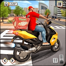 披萨送货员驾驶模拟器游戏