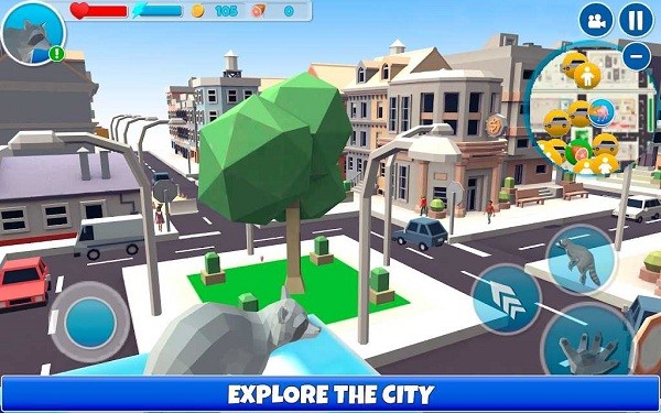 ðģϷ(raccoon adventure city simulator 3d) v1.031 ׿1