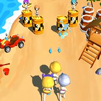 沙灘沖沖沖游戲