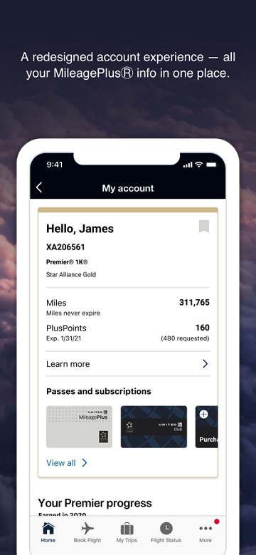 united airlines app v4.1.102 ׿3
