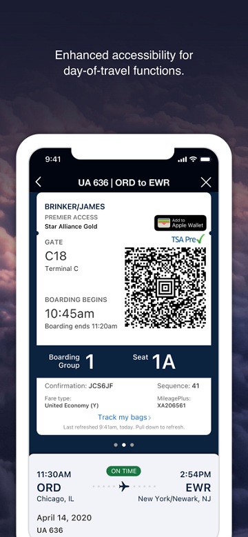 united airlines app v4.1.102 ׿1