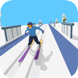 滑雪跳跃3d游戏(ski jumper 3d)