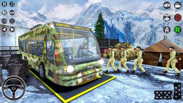 ½ʿ䳵Ϸ(army bus transporter simulator 2) v1.11 ׿2