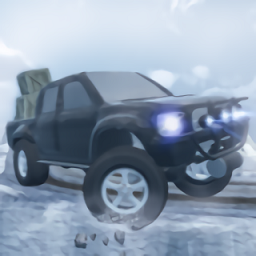 越野卡车模拟器雪山游戏