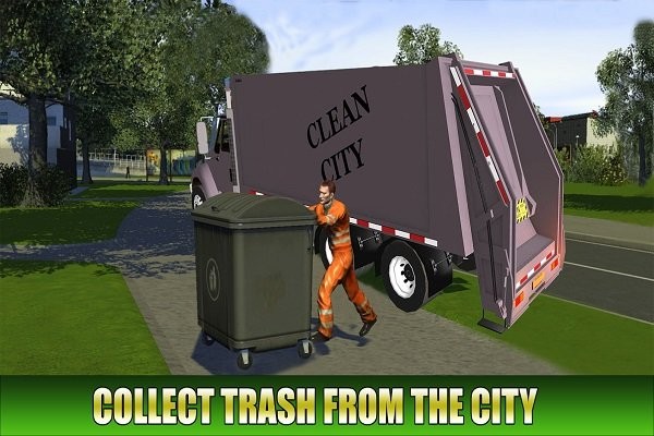 ģʻ°(garbage transporter truck driving simulator) v2.4 ׿3