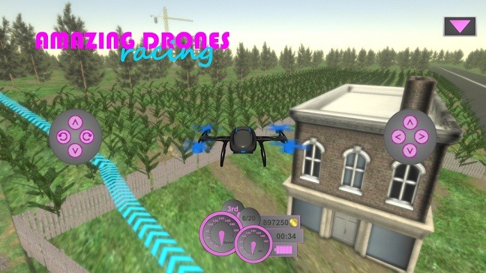˻Ϸ(amazing drones racing) v1.11 ׿ 1
