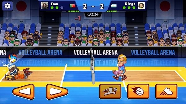 򾺼Ϸ(volleyball arena) v1.0.0 ׿2