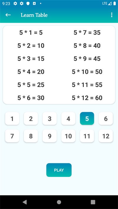 (sh)W(xu)ܛ(maths tables) v1.0 ׿ 1