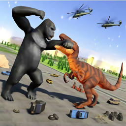  Gorilla Dinosaur Attack Mobile Edition