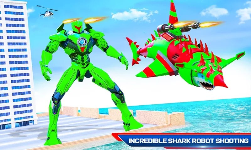 鲨鱼摩托车机器人游戏 v29 安卓版 3