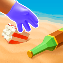 沙滩清洁工小游戏