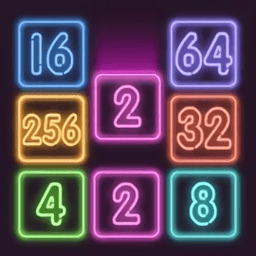 drop number neon