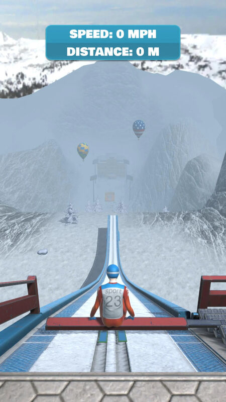 斜坡滑雪手�C版 v0.3 安卓版 1