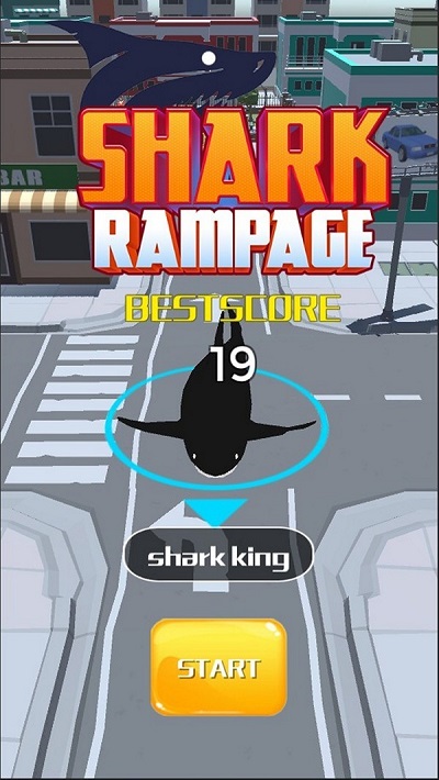 Ϸ(Shark Rampage: Hungry Shark) v0.8 ׿0