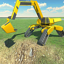 未来派挖掘机建设模拟器最新版