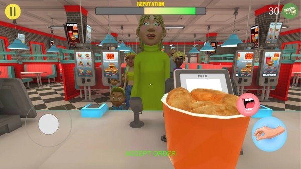 Ա3dϷ(fast food simulator) v1.1 ׿1