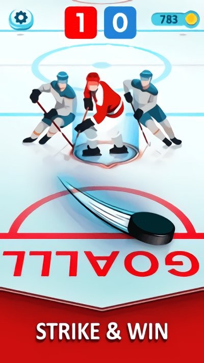 Ϸ(ice hockey strike) v1.0.5 ׿ 1