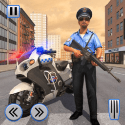 警察摩托追逐战手机游戏