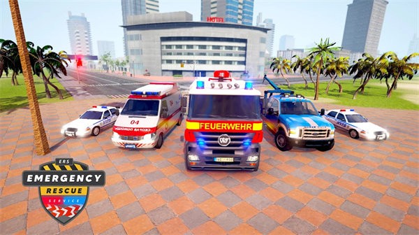 模拟紧急救援消防车游戏 v2.3 安卓版 1