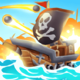 愤怒的小战船游戏(angry pirates)
