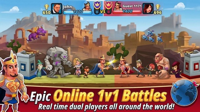 ʷʫ񶷻ʼҳͻϷ(epic brawl) v1.4 ׿ 0