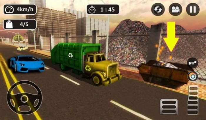 ʻϷ(garbage trash truck driving) v5.0 ׿1