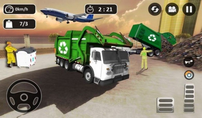 ʻϷ(garbage trash truck driving) v5.0 ׿3