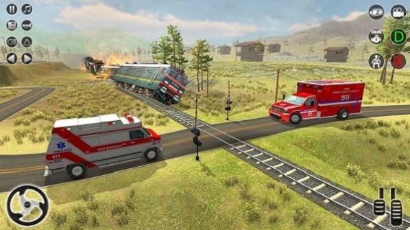 ҽԺȻ˾ֻ(hospital ambulance driver game) v1.1 ׿1