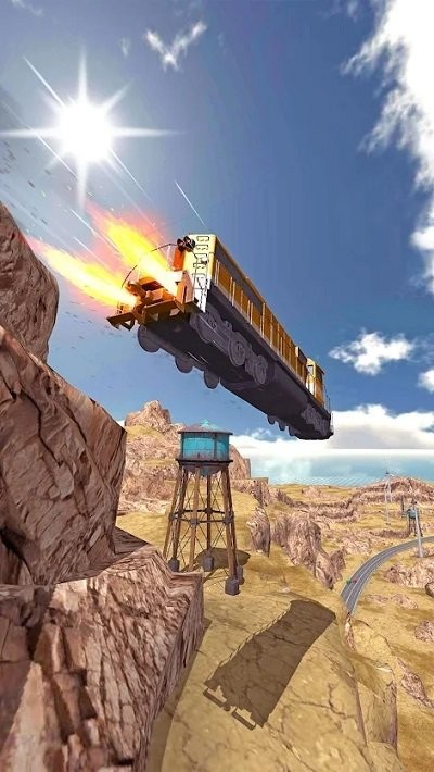 µԾٷ(train ramp jumping) v0.0.2 ׿ 1