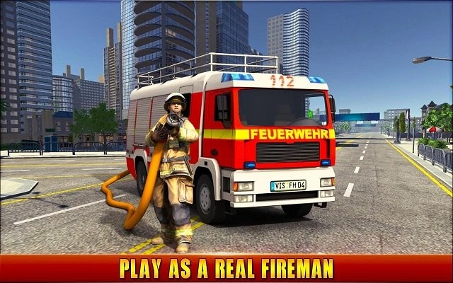 911ģϷ(Firefighter Simulator 2018) v1.11 ׿1