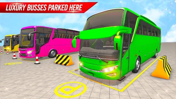 Ӣ۰ʿͣϷ(super hero bus parking) v1.0.3 ׿2