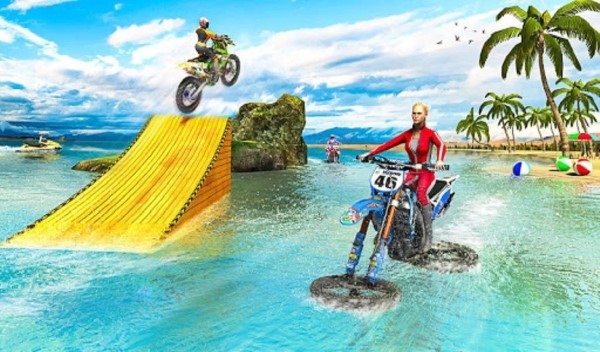 Ħг˱Ϸ(water surfer racing in moto) v1.7 ׿1