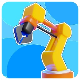点击工厂机械臂3d游戏(factory arm 3d)