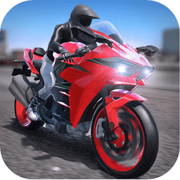  Mobile game simulating motorcycle driving
