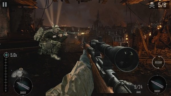 ѻӢ3dϷֻ(sniper elite 3d) v2.5 ׿1