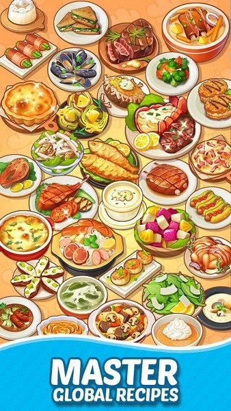 ϲ°汾(Merge Cooking:Theme Restaurant) v1.1.01 ׿ 2