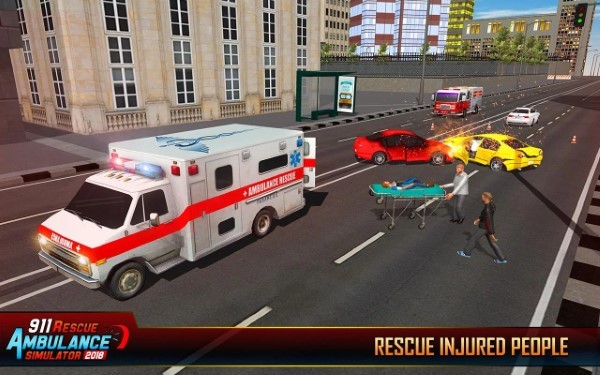 ȻԮʻϷ(ambulance rescue driving games) v1.1.6 ׿0