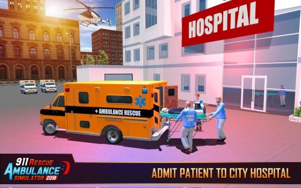 ȻԮʻϷ(ambulance rescue driving games) v1.1.6 ׿2