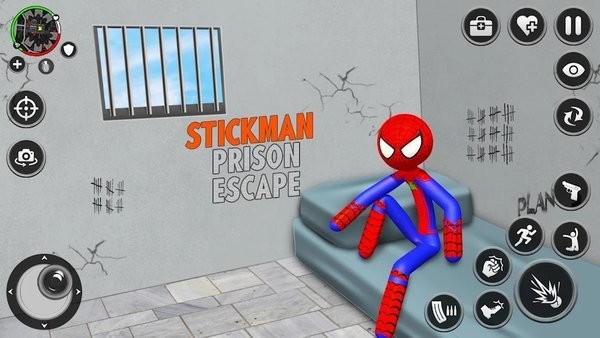 ֩ԽϷ(spider stick hero prison break) v1.1.5 ׿0